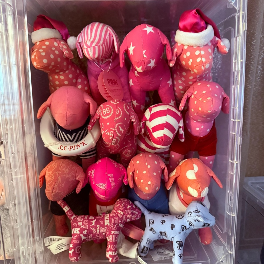 Victoria’s Secret Pink Dog Plush Collection